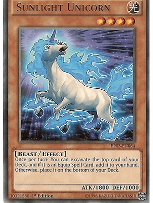 Sunlight Unicorn - BP03-EN064 - Rare