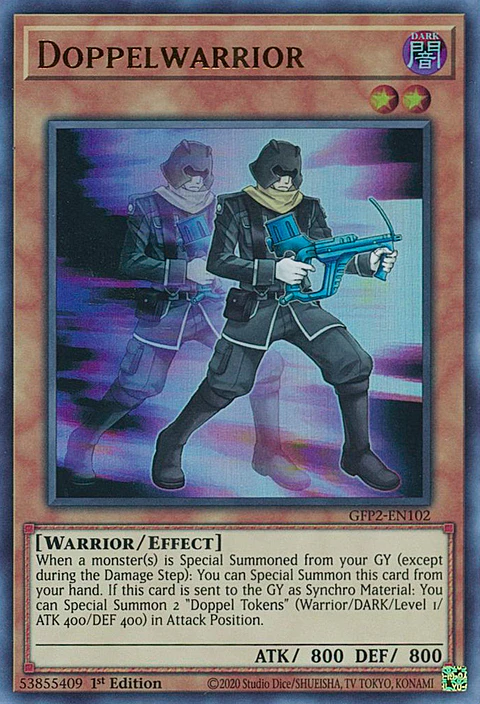 Doppelwarrior - GFP2-EN102 - Ultra Rare (aleman)