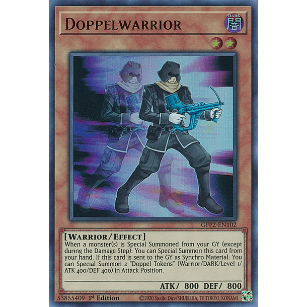 Doppelwarrior - GFP2-EN102 - Ultra Rare