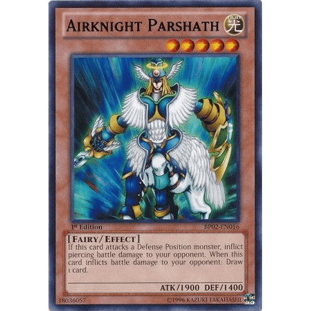 Airknight Parshath - BP02-EN016 - Rare