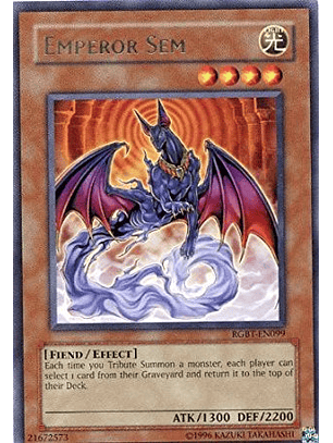 Emperor Sem - RGBT-EN099 - Rare