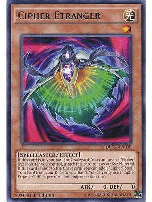 Cipher Etranger - DPDG-EN038 - Rare