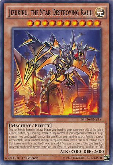 Jizukiru, the Star Destroying Kaiju - MP16-EN235 - Rare
