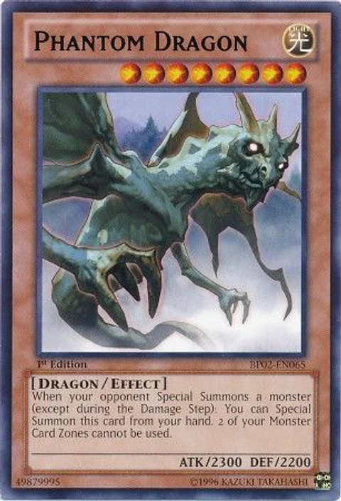 Phantom Dragon - BP02-EN065 - Rare 