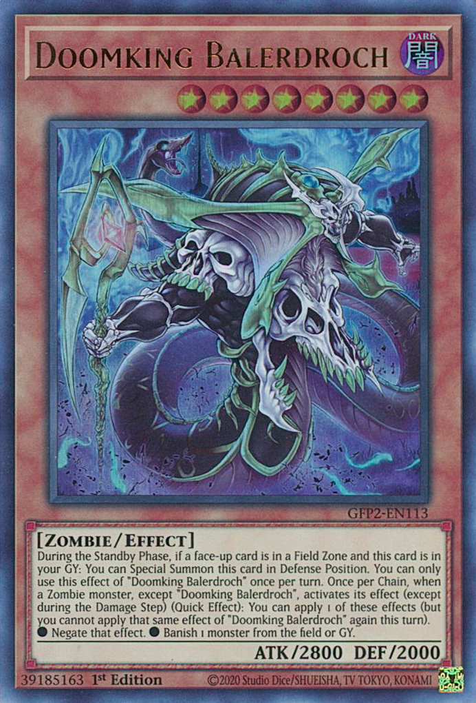 Doomking Balerdroch - GFP2-EN113 - Ultra Rare 1