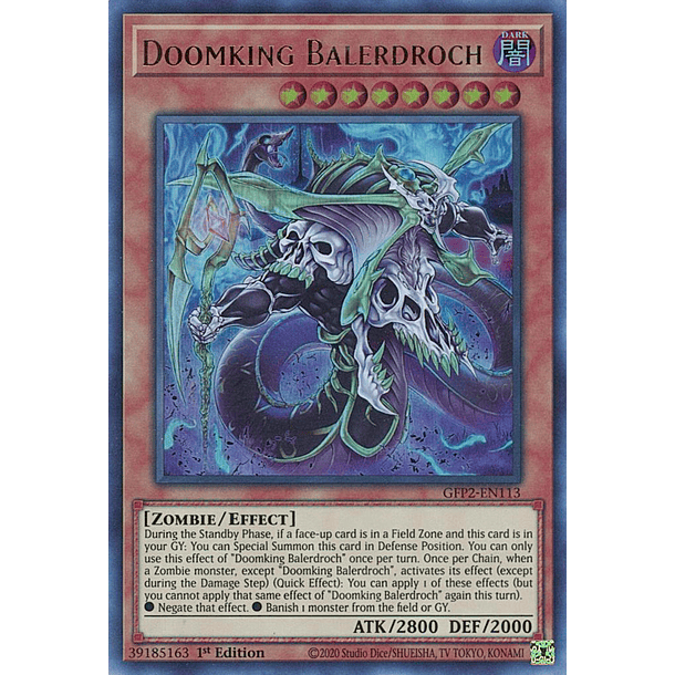 Doomking Balerdroch - GFP2-EN113 - Ultra Rare
