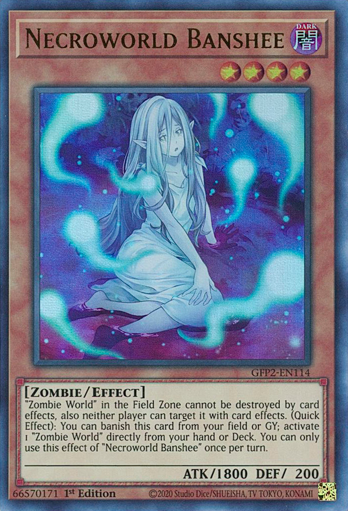 Necroworld Banshee - GFP2-EN114 - Ultra Rare 1