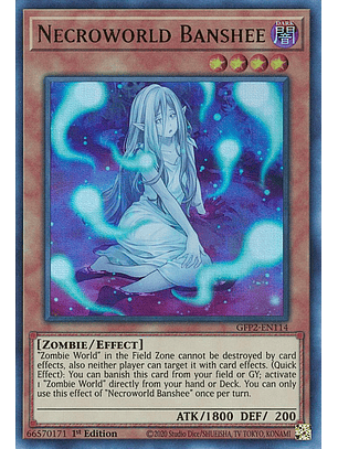 Necroworld Banshee - GFP2-EN114 - Ultra Rare