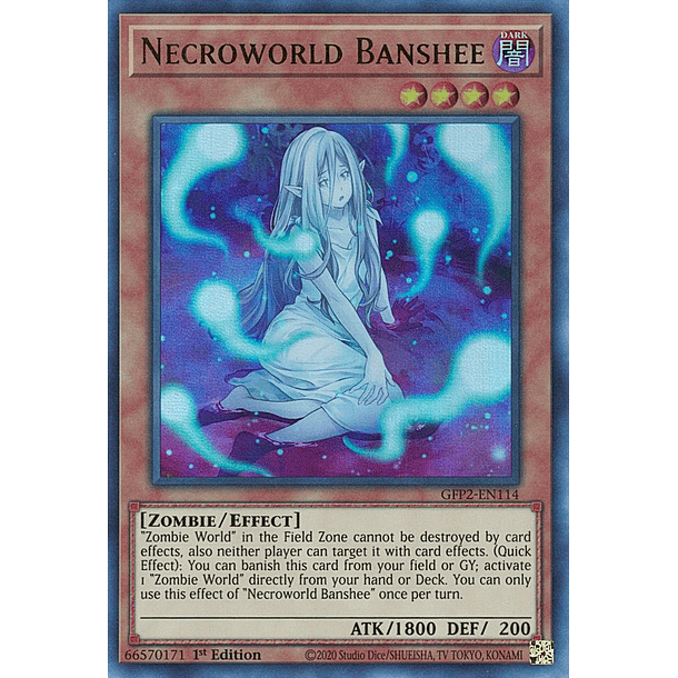 Necroworld Banshee - GFP2-EN114 - Ultra Rare