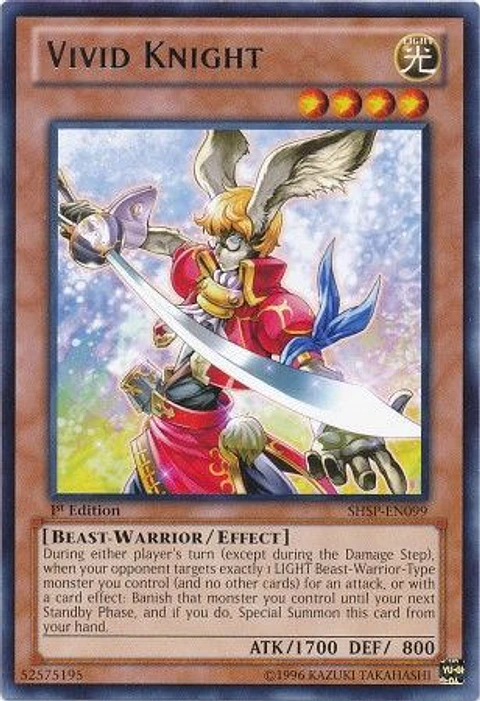 Vivid Knight - SHSP-EN099 - Rare 