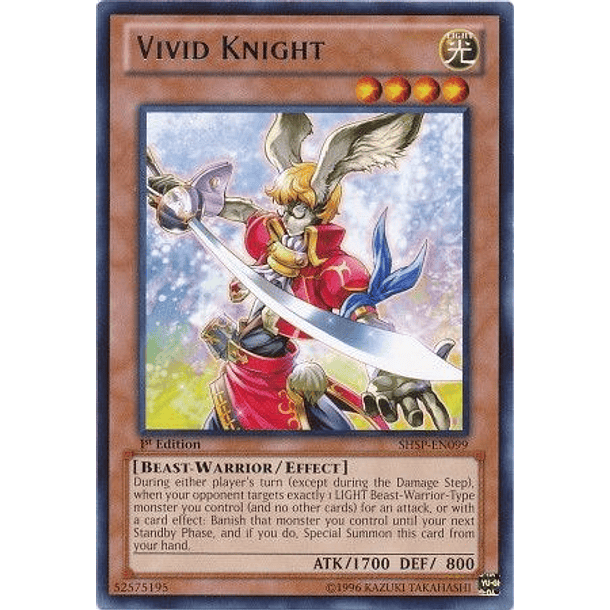 Vivid Knight - SHSP-EN099 - Rare 