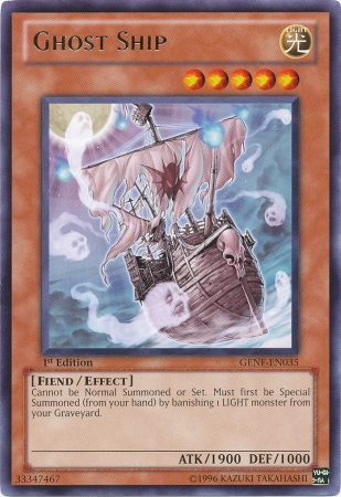 Ghost Ship - GENF-EN035 - Rare 1