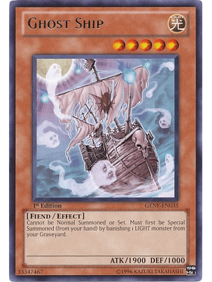 Ghost Ship - GENF-EN035 - Rare