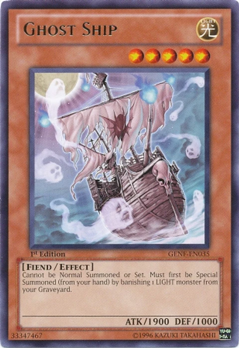 Ghost Ship - GENF-EN035 - Rare