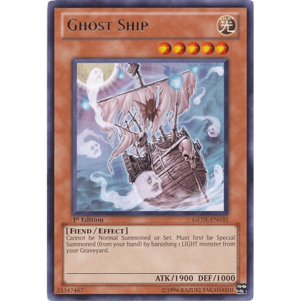 Ghost Ship - GENF-EN035 - Rare