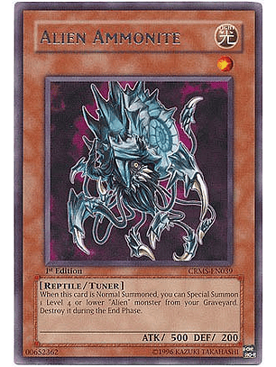 Alien Ammonite - CRMS-EN039 - Rare