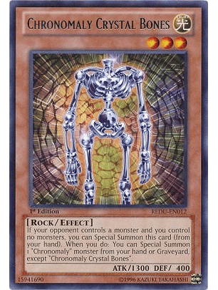 Chronomaly Crystal Bones - REDU-EN012 - Rare