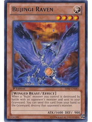 Bujingi Raven - SHSP-EN081 - Rare