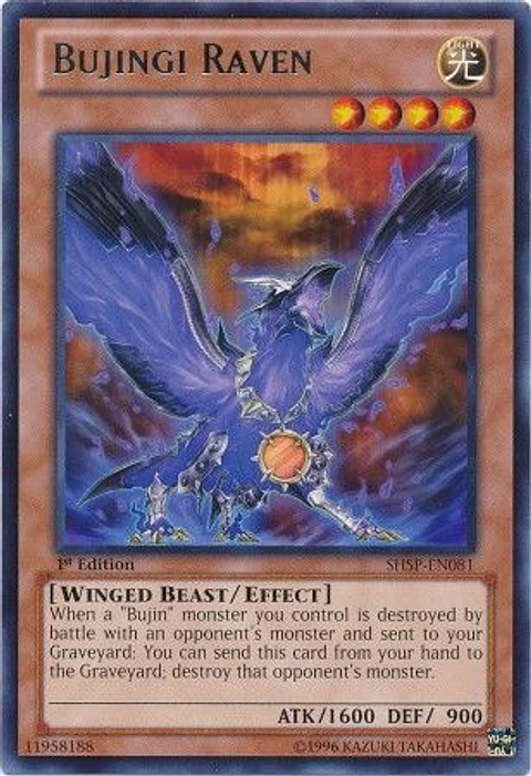 Bujingi Raven - SHSP-EN081 - Rare