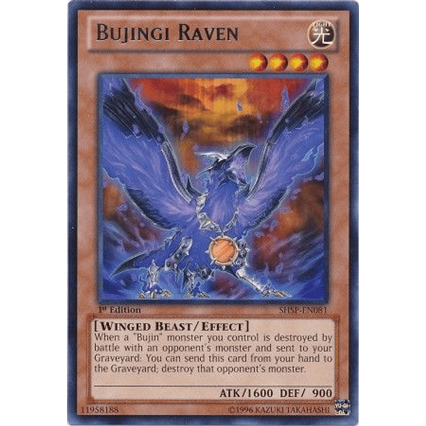 Bujingi Raven - SHSP-EN081 - Rare