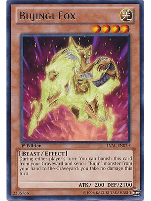 Bujingi Fox - LVAL-EN029 - Rare