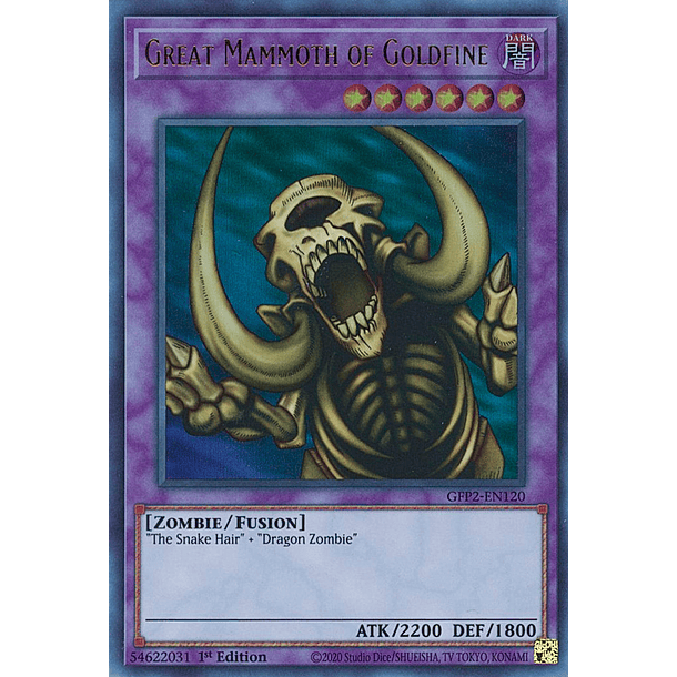 Great Mammoth of Goldfine - GFP2-EN120 - Ultra Rare