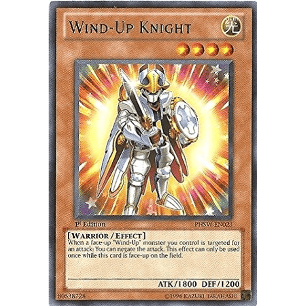 Wind-Up Knight - PHSW-EN023 - Rare