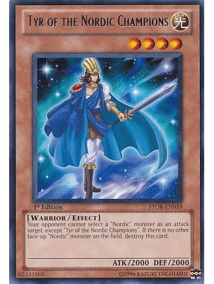 Tyr of the Nordic Champions - STOR-EN019 - Rare