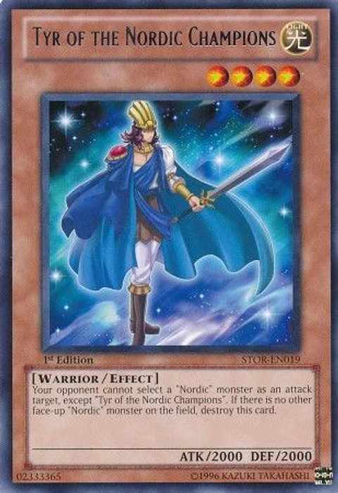 Tyr of the Nordic Champions - STOR-EN019 - Rare