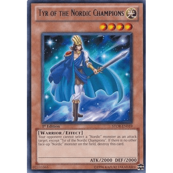 Tyr of the Nordic Champions - STOR-EN019 - Rare