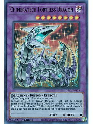 Chimeratech Fortress Dragon - GFP2-EN123 - Ultra Rare