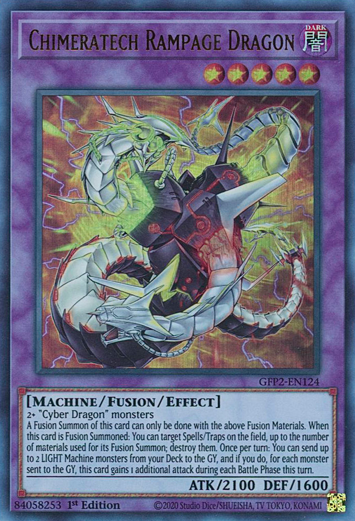 Chimeratech Rampage Dragon - GFP2-EN124 - Ultra Rare 1