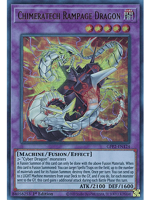 Chimeratech Rampage Dragon - GFP2-EN124 - Ultra Rare