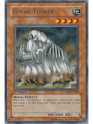 Fossil Tusker - TAEV-EN086 - Rare