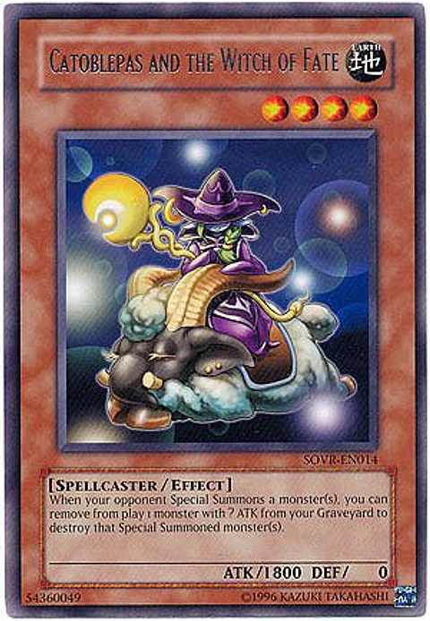 Catoblepas and the Witch of Fate - SOVR-EN014 - Rare