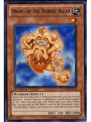 Dverg of the Nordic Alfar - STOR-EN016 - Rare 