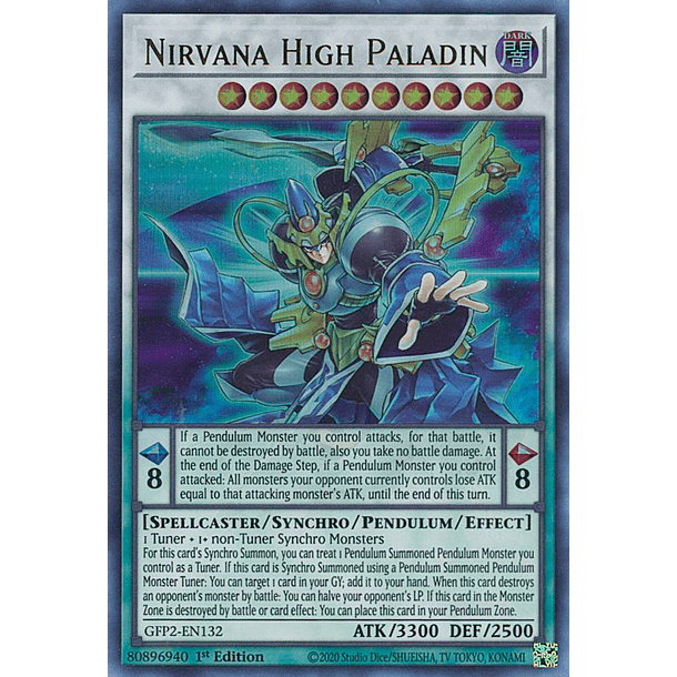 Nirvana High Paladin - GFP2-EN132 - Ultra Rare
