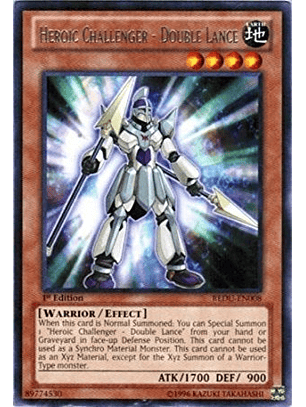 Heroic Challenger - Double Lance - REDU-EN008 - Rare