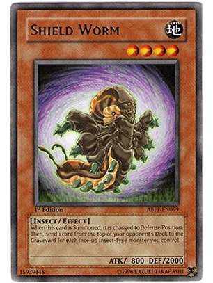 Shield Worm - ABPF-EN099 - Rare 