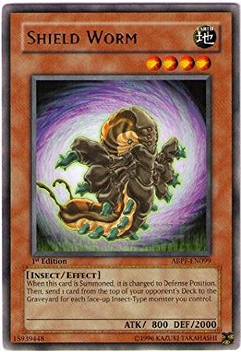 Shield Worm - ABPF-EN099 - Rare 