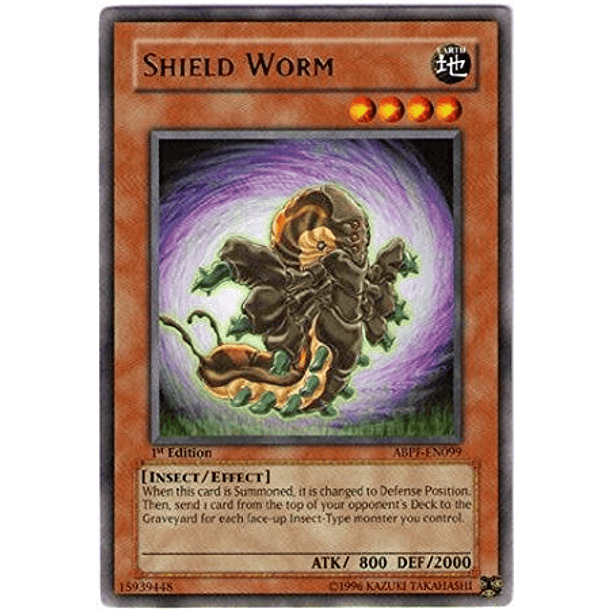Shield Worm - ABPF-EN099 - Rare 