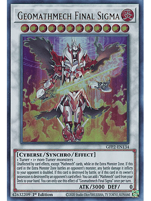 Geomathmech Final Sigma - GFP2-EN134 - Ultra Rare