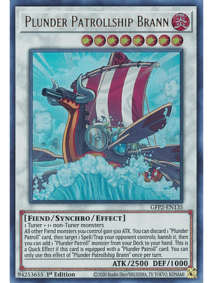 Plunder Patrollship Brann - GFP2-EN135 - Ultra Rare