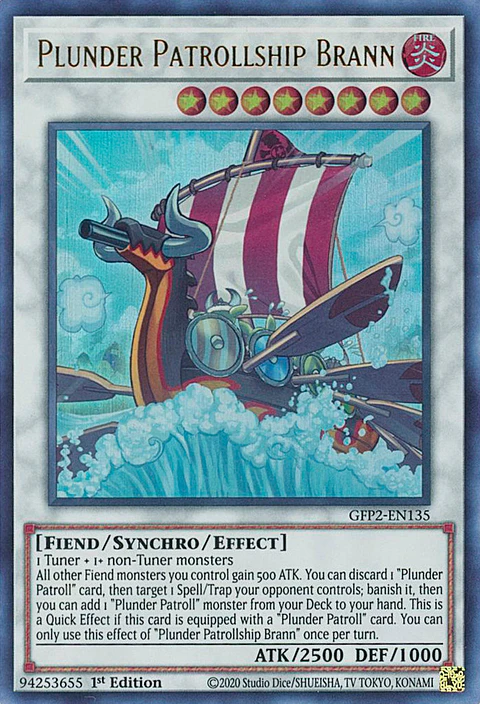 Plunder Patrollship Brann - GFP2-EN135 - Ultra Rare