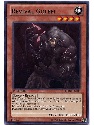 Revival Golem - REDU-EN085 - Rare