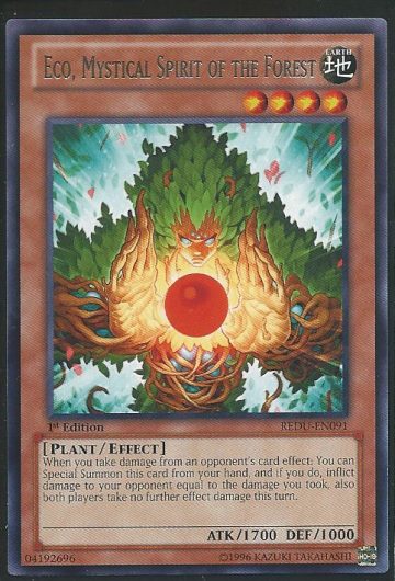 Eco, Mystical Spirit of the Forest - REDU-EN091 - Rare 1