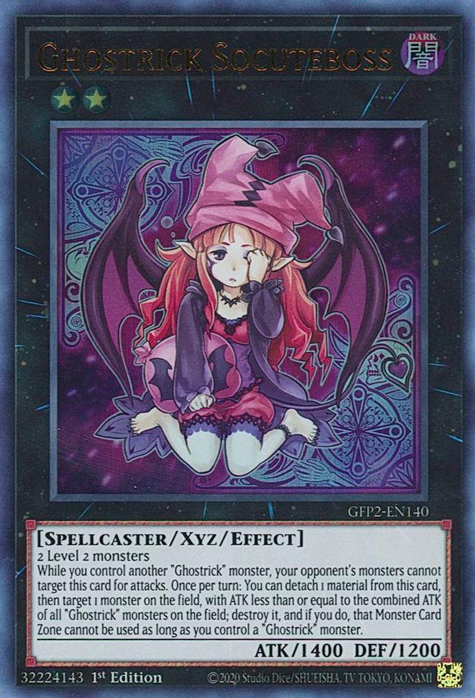 Ghostrick Socuteboss - GFP2-EN140 - Ultra Rare 1