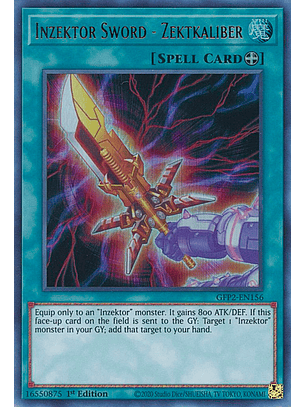 Inzektor Sword - Zektkaliber - GFP2-EN156 - Ultra Rare