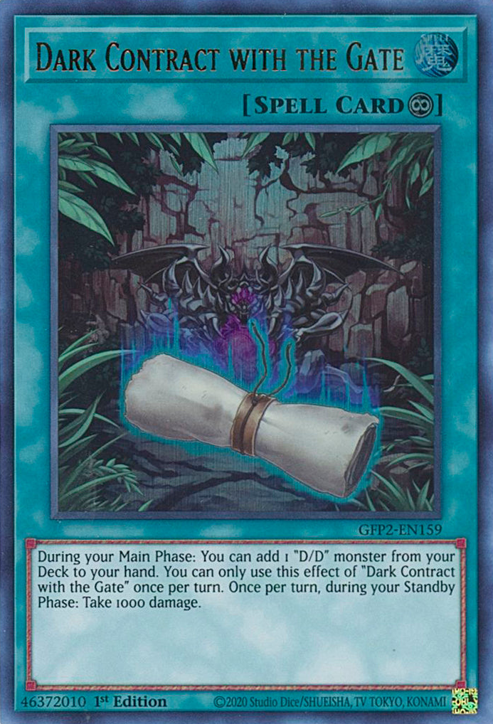 Dark Contract with the Gate - GFP2-EN159 - Ultra Rare 1