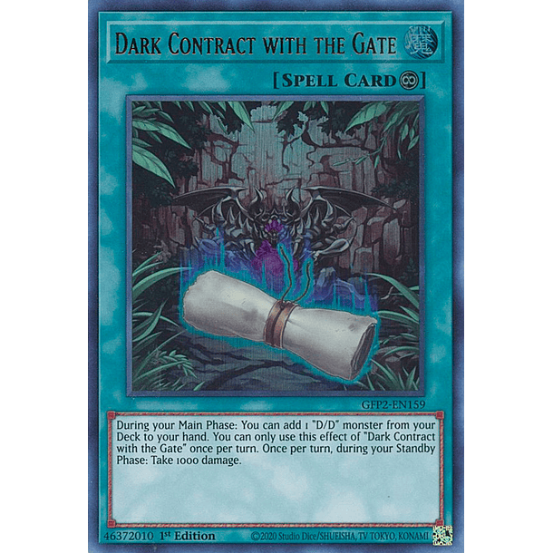 Dark Contract with the Gate - GFP2-EN159 - Ultra Rare